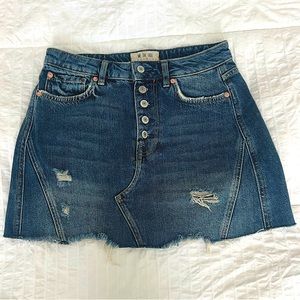We the Free denim skirt